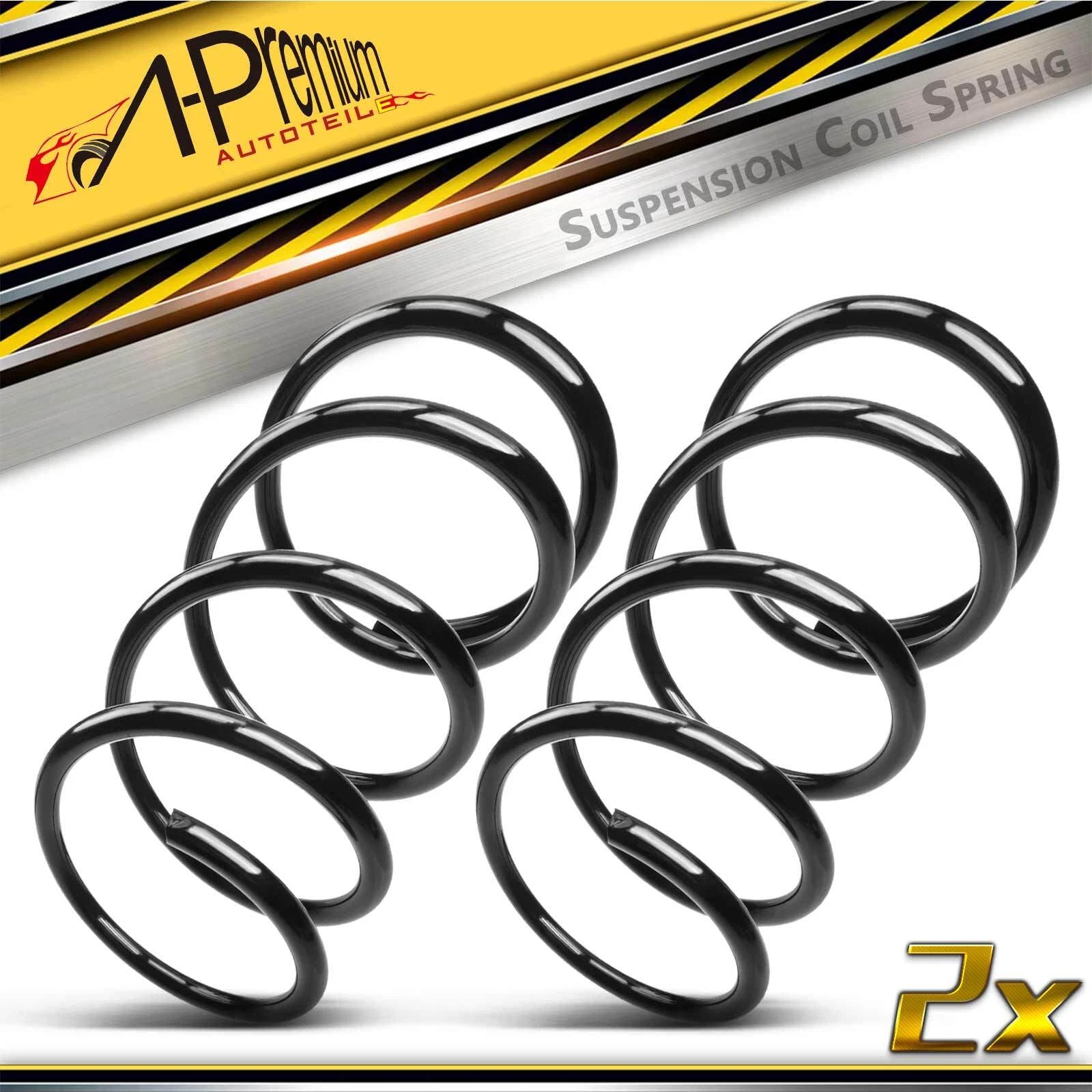 2X Front Coil Springs for Mitsubishi Galant (2004–2010)