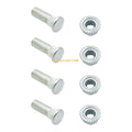 Set of 4 Front Wheel Studs & Nuts 7515513 for Polaris Ranger (2005–2014)