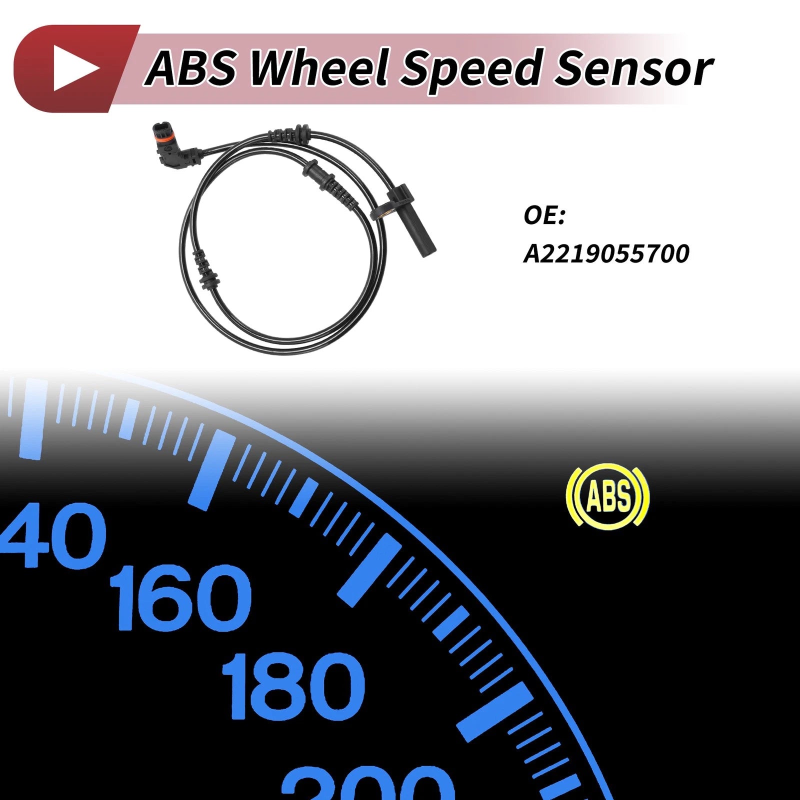 ABS Wheel Speed Sensor No.A2219055700 for Mercedes Benz S550 (2007–2011)