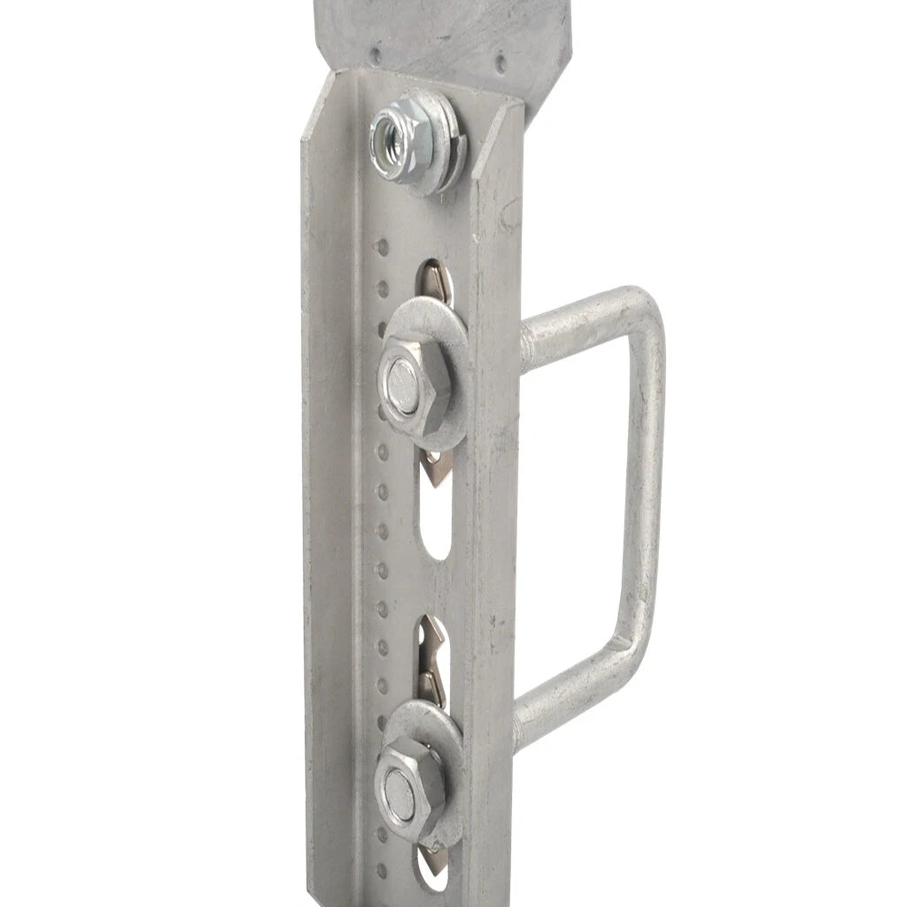 Set of 4 Galvanized Swivel Top Bunk Bracket Kit for Boat Trailer (3x3)