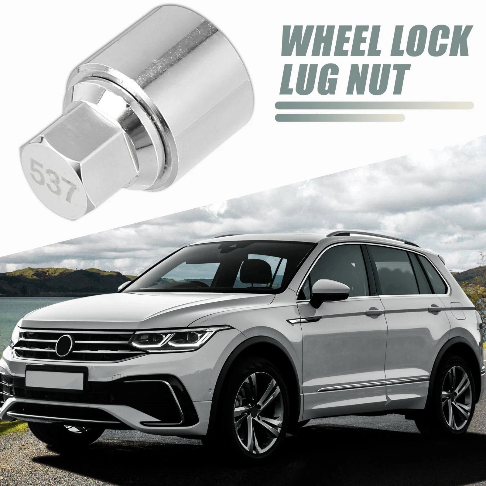 Wheel Lock Lug Nut Key for Volkswagen Tiguan (2018–2023)