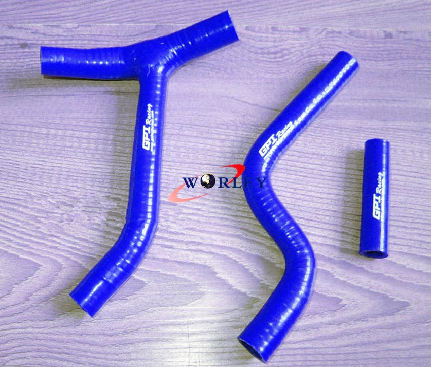 Silicone Y Radiator Hose for YAMAHA YZF250 YZ250F (2010-2013) RED