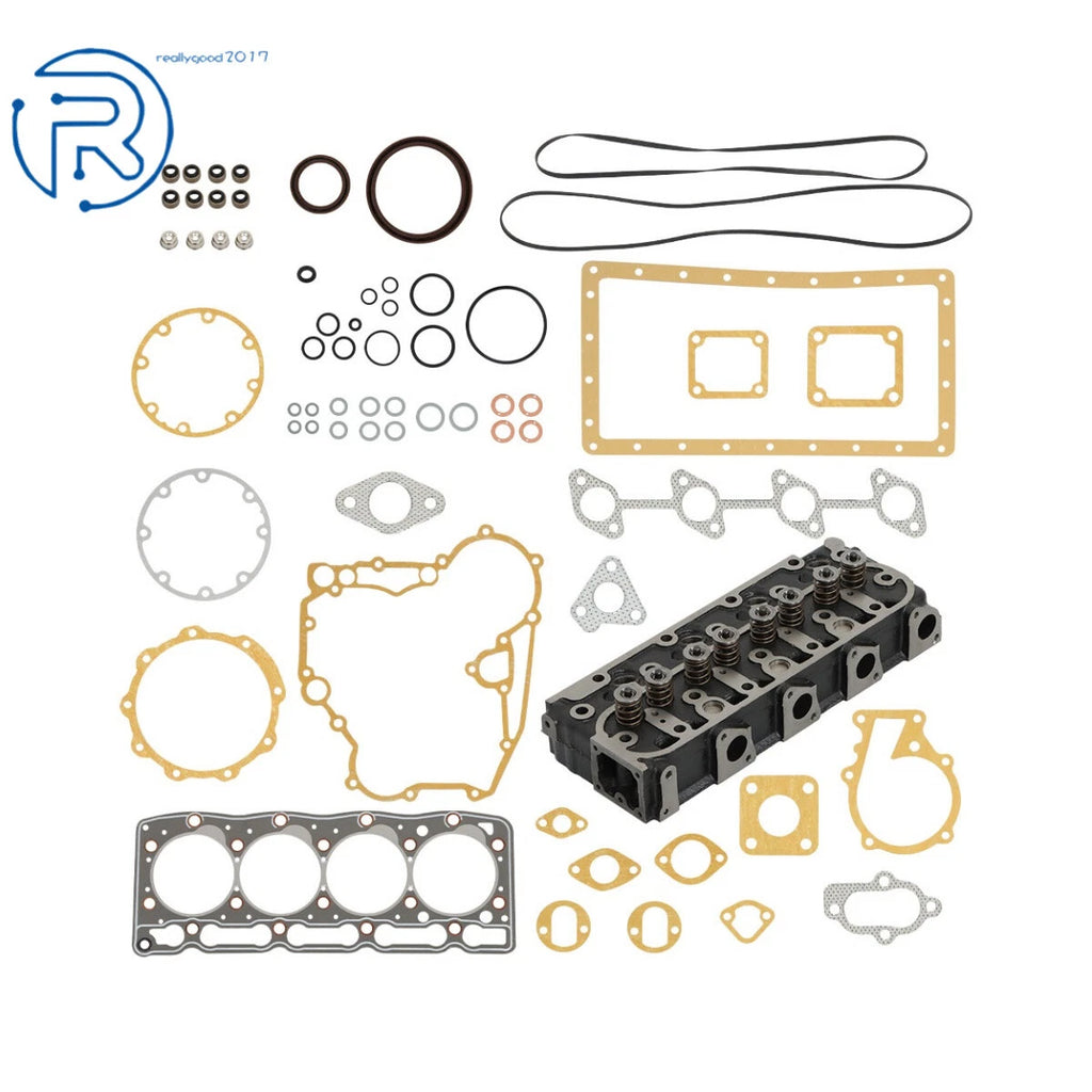 Cylinder Head W/Gasket Kit 1G091-03044 for Kubota V1505