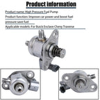 High Pressure Fuel Pump for Buick Enclave, Chevy Traverse 3.6L (2008-2017)