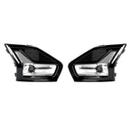 2X Clear Lens LED Fog Lights with Bezel for Ford Fusion (2019–2020)