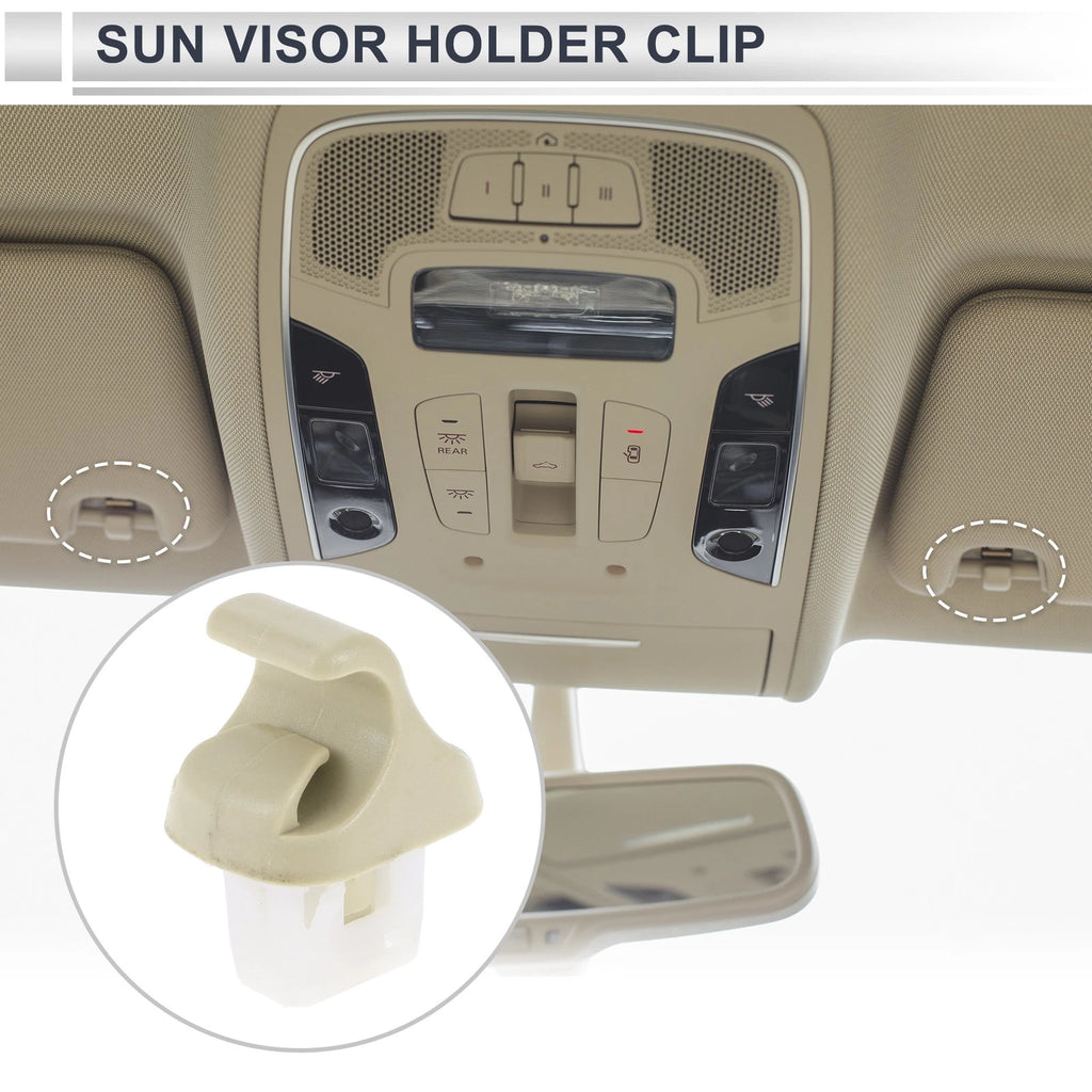 Sun Visor Holder Clip for Nissan Murano (2003–2007) No. 96409CC00B Beige