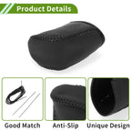 Car Gear Shift Knob Cover for Dodge Journey 2011-2020 Black Faux Leather