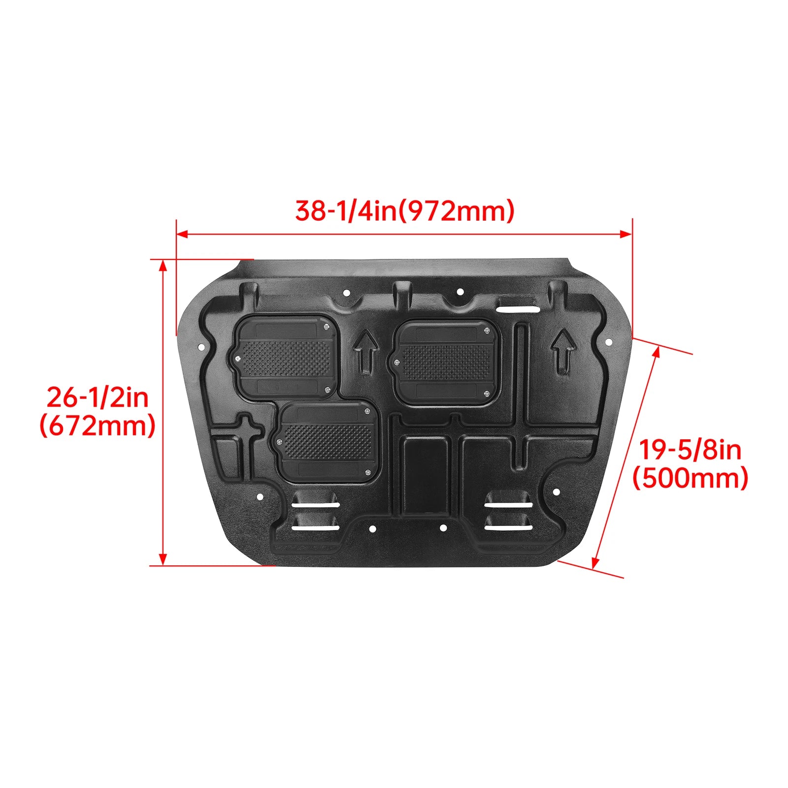 Front Skid Plate for Honda Civic (2016–2021) Engine Splash Shield Guard