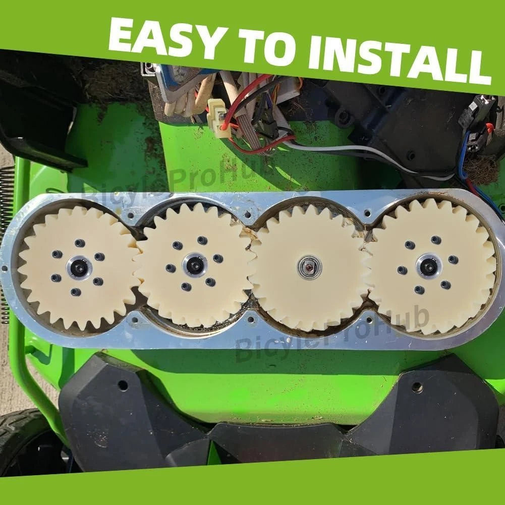 Set of 4 Gears for Greenworks Mower 25" 60V & 80V (Drive Gear)
