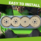 Set of 4 Gears for Greenworks Mower 25" 60V & 80V (Drive Gear)