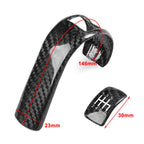 Red Gear Shift Knob Cover Trim for Nissan 350Z (2003-2009)