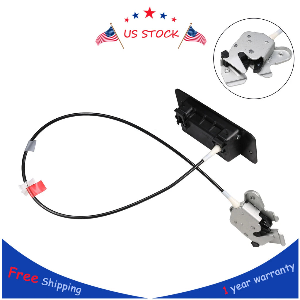Right Side Hinged Door Latch with Handle for Ford E250 E150 E350 (2003–2014)