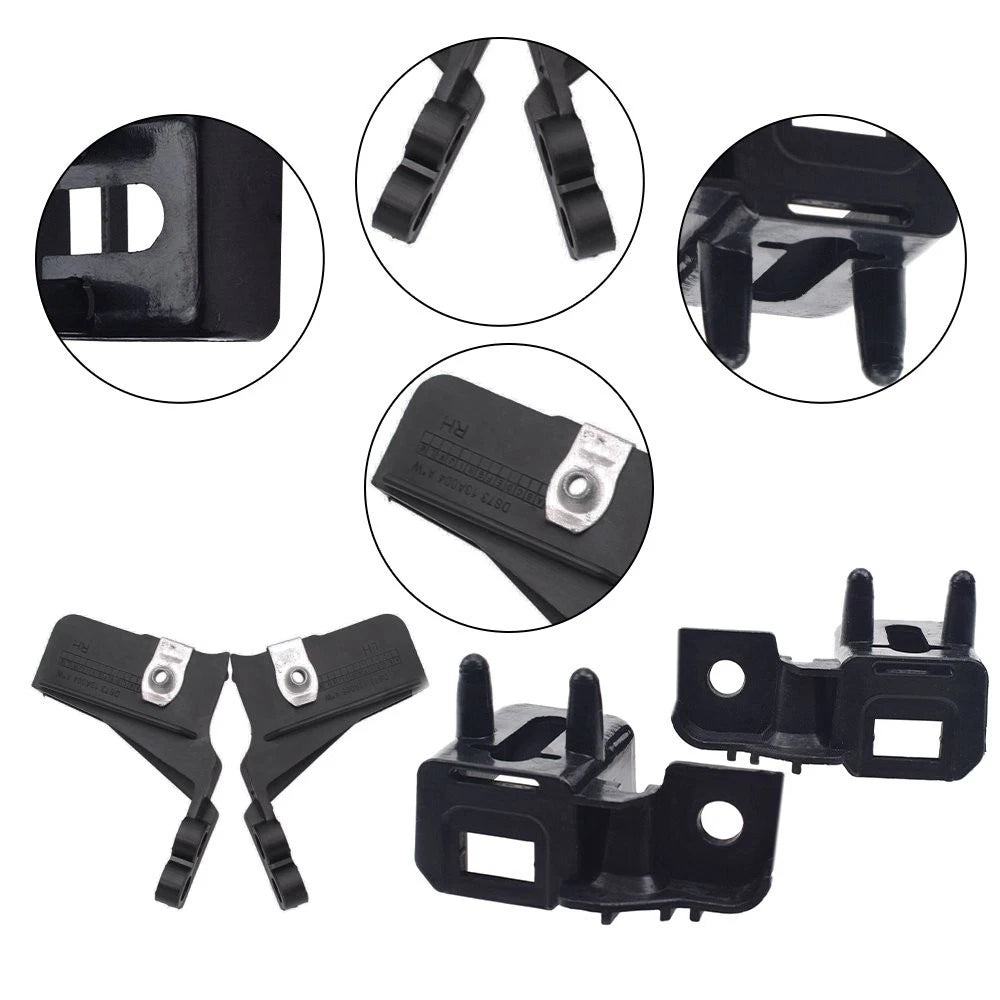 Set of 4 Headlight Lamp Mount Bracket for Lincoln MKZ Ford Fusion (2013–2016)