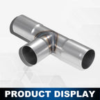 3.5" OD Dual Exhaust H-Pipe Balance Tube for Universal Fit (Custom Kit)