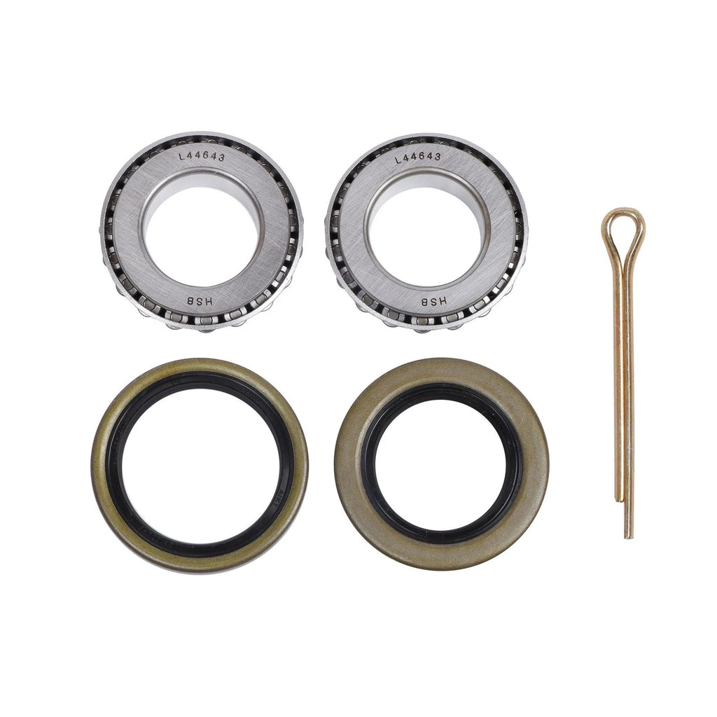 4" Galvanized Trailer Hub Kit for 2000 lbs Spindle (1" Spindle)