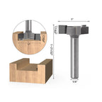CNC Router Bit 1/4" Shank for Surface Planing (2010–2023)