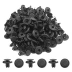 100Pcs Black Plastic Rivets Retainer Clip for Toyota Suzuki 
