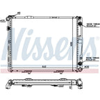 Nissens 62679A Radiator for MB W124 400E 500E E420 E500 (1985–1995)