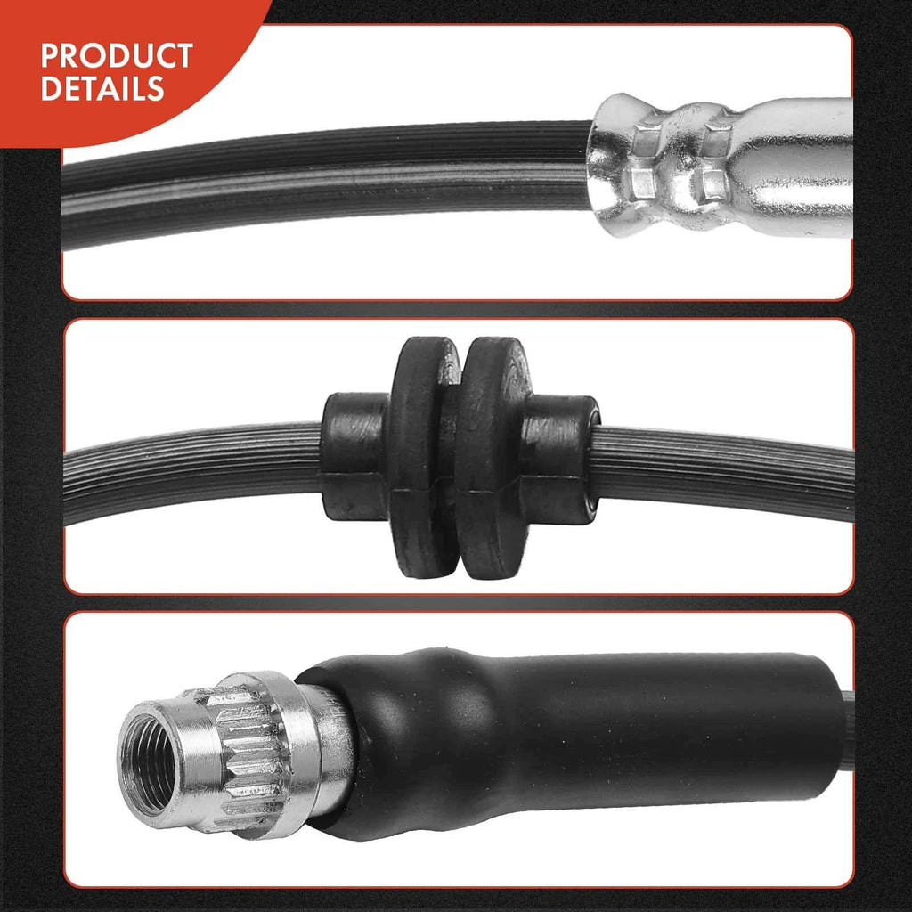 2X Front Brake Hydraulic Hose for Chevrolet Sonic (2012â2018)