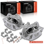 Pair Front Disc Brake Calipers for Mercedes-Benz C230 C240 (2003–2009)