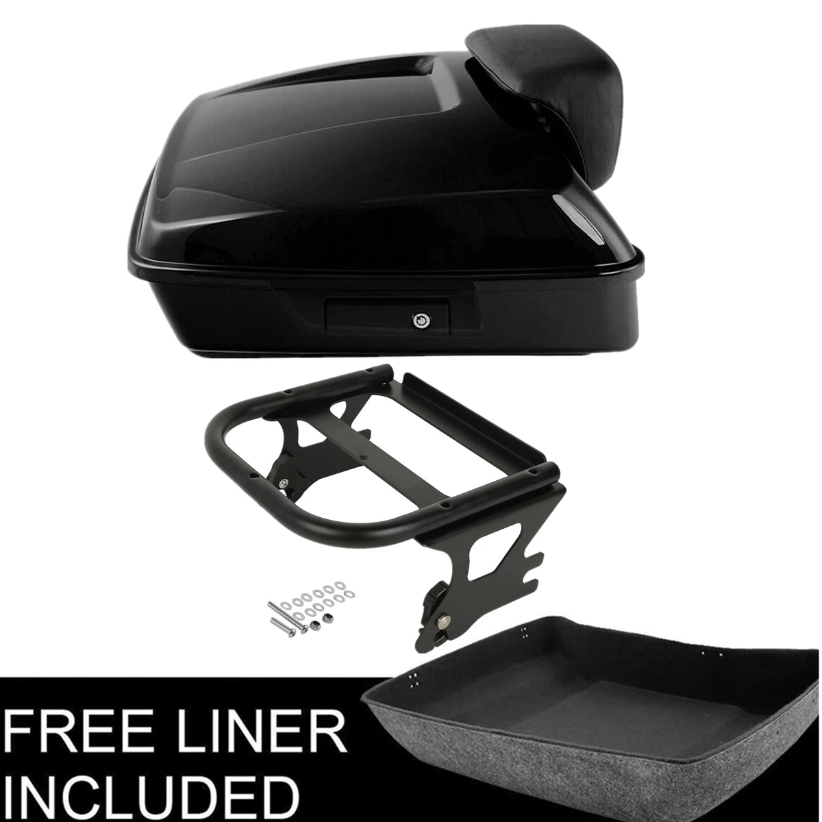 Backrest Pad for Harley Touring (1997–2008)