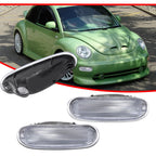 Set of 2 Front Side Marker Turn Signal Light Housings for Beetle (98–05)