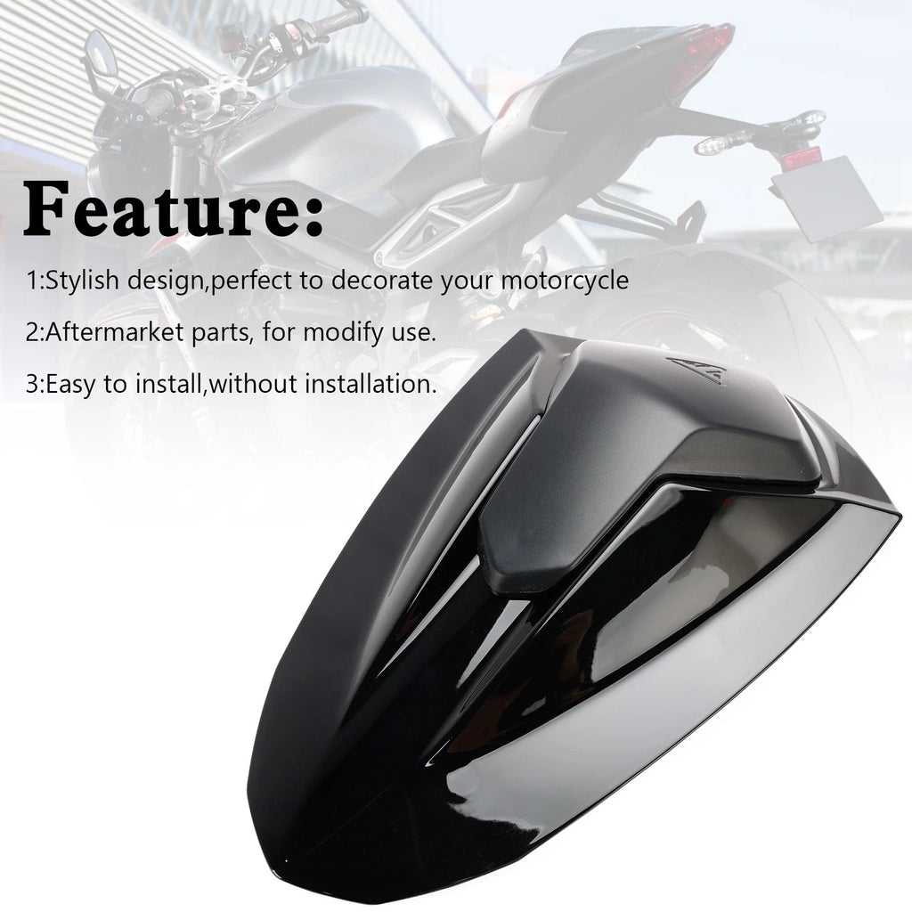 Rear Tail Seat Fairing Cowl Cover for Street Triple RS 765 (2020–2024) Black