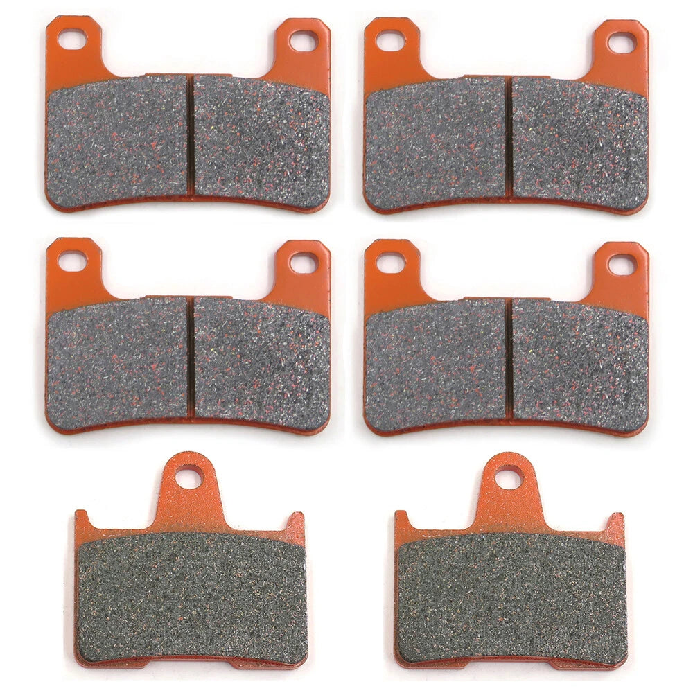 Set of 2 FA379 FA254 Brake Pads for Suzuki GSXR600 GSXR750 GSXR1000 (2004–2005)