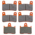 Set of 2 FA379 FA254 Brake Pads for Suzuki GSXR600 GSXR750 GSXR1000 (2004–2005)