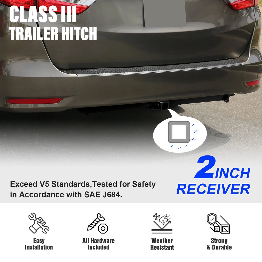 2 Inch Trailer Towing Hitch for Honda Odyssey (2018-2026)