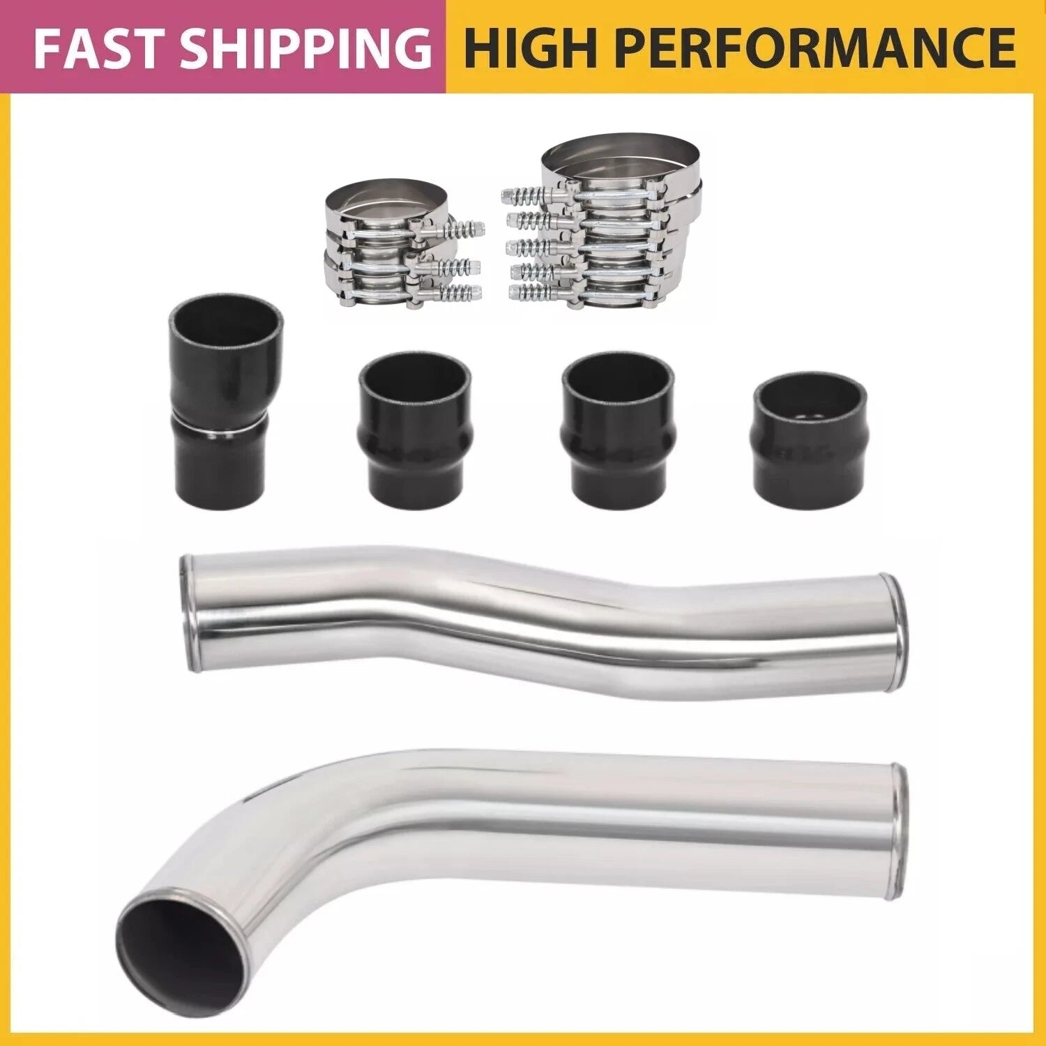 Intercooler Pipe & Boot Kit for Dodge Ram 2500 3500 (2007.5–2009) 6.7L Cummins