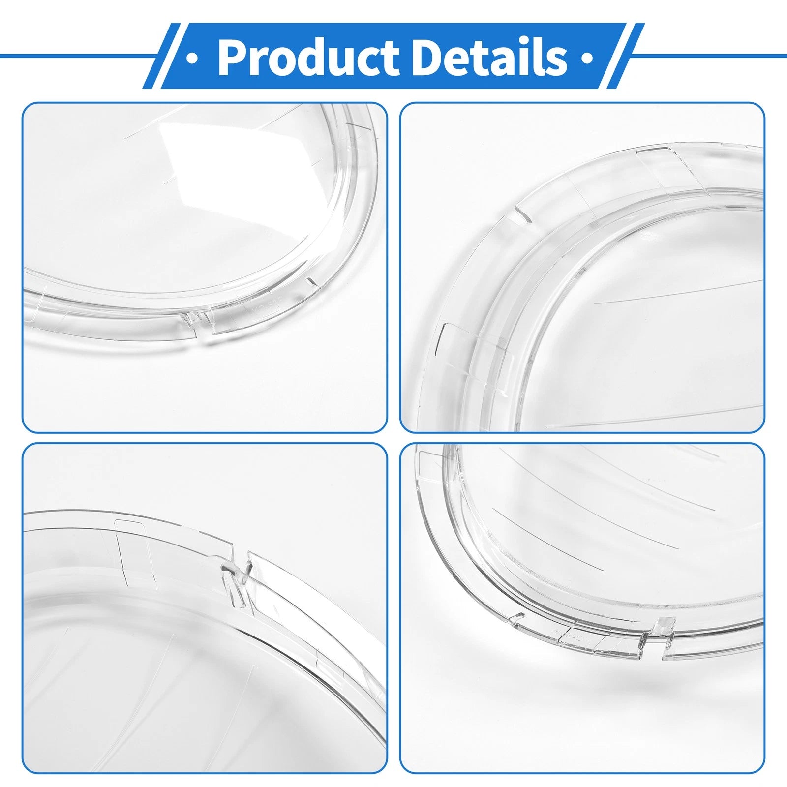 1pc Headlight Lens Cover for BMW Mini Cooper (2002–2008) No. 63127198732