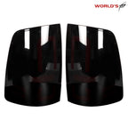 Set of 2 LED Tail Lights for Dodge Ram 1500 2500 3500 (2009–2018) Black Soot
