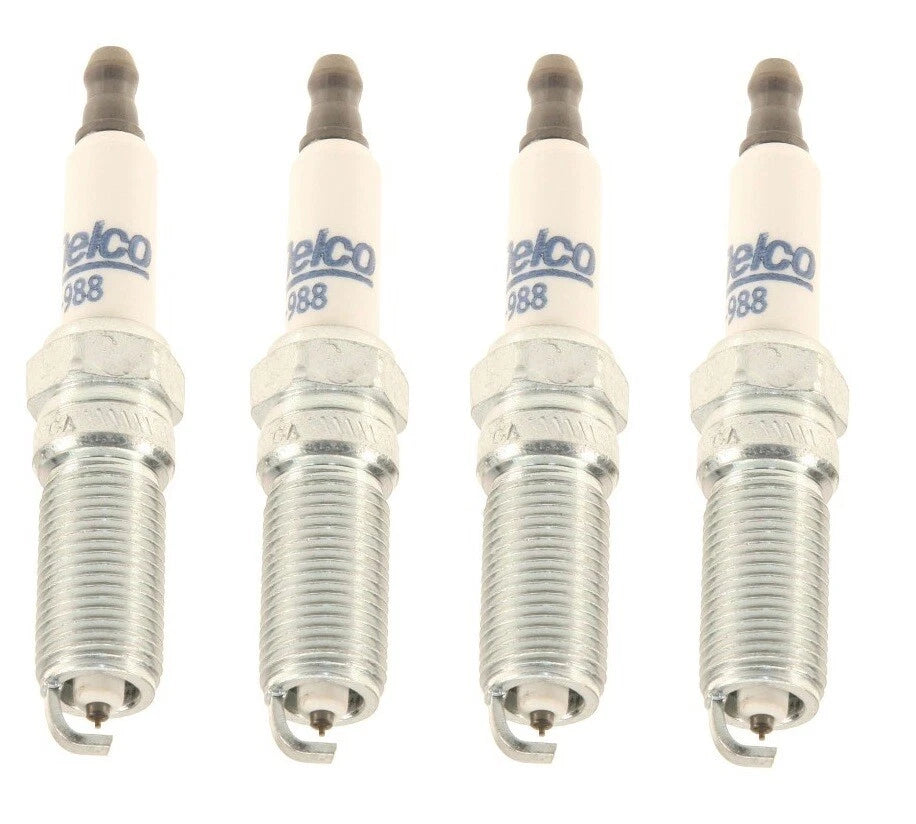 Set of 4 Spark Plugs for GMC Canyon, Land Rover Range Rover Evoque (L4)