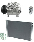 AC Compressor Kit With Condenser Replacement for BMW 535d (2016–2017)