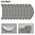 Set of 4 Mop Cloths for Tuvio TR04MLBB Robot Vacuum Cleaner