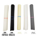 Set of 20 Plastic Welding Rods for Bumper Repair (ABS/PP/PVC/PE)