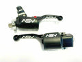 Shorty Brake Clutch Perch Levers Set for Yamaha YFZ 450 (2007–Present)