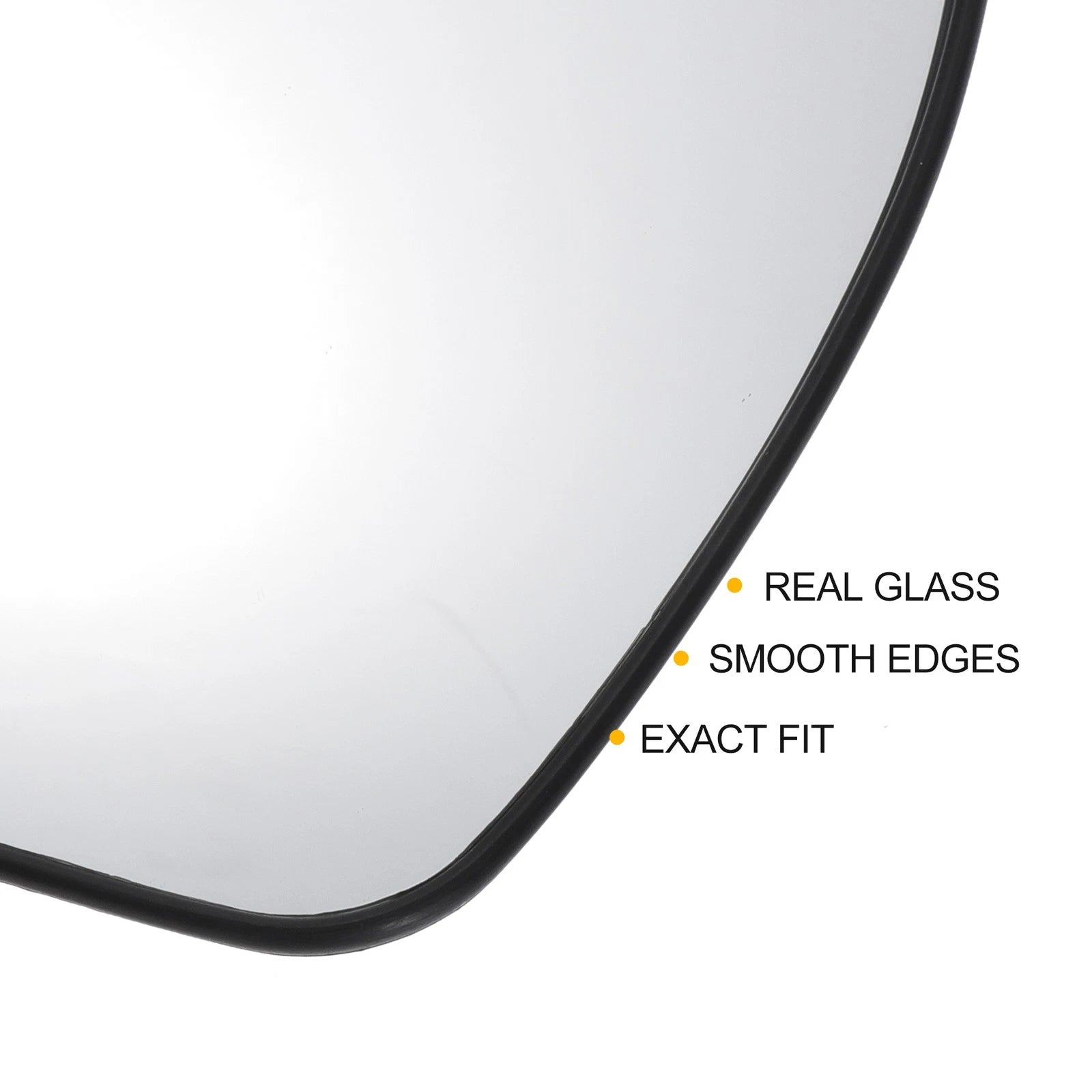 Right Side Mirror Glass for Hyundai Santa Fe (2007–2012) Nonheated
