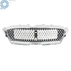 Front Bumper Upper Grille for Lincoln MKZ (2017–2019) Nickelplated