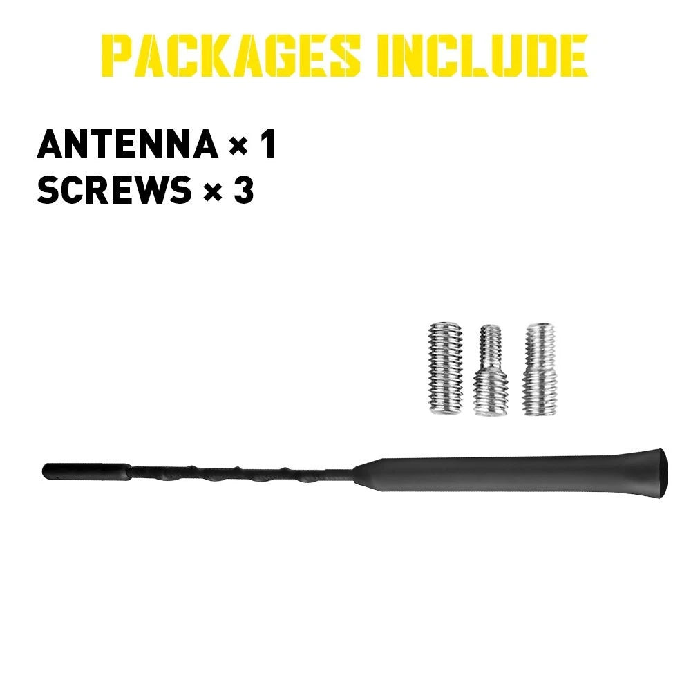 9" Antenna Fuba Mast Power Rod Radio AM/FM for Ford Transit (2015–2025)