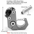Carry Helmet Bottle Hanger Holder Hooks for Yamaha NMAX 155 (2015–2023)