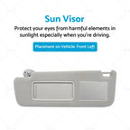LH Sun Visor for Toyota Prado TRJ120 RZJ120 LJ120 KDJ120 GRJ120 KZJ120 (2003–2009)