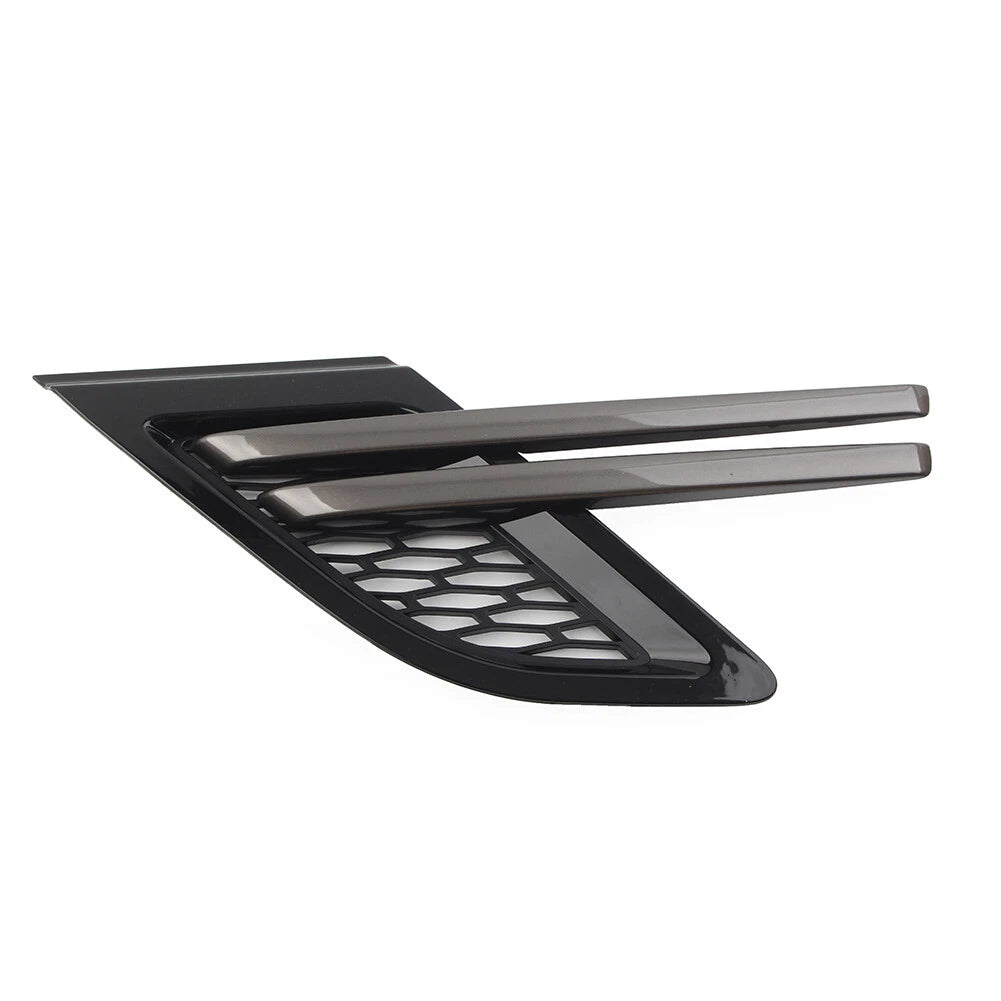 Black Trim Front Fender Air Vents Grill for Land Rover Range Rover Sport (2014–2017)