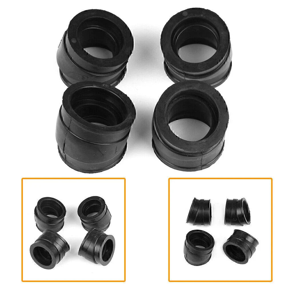 4Pcs Carburetor Intake Manifold Boot for Honda CB750C, CB750F, CB750K (1979-1982)
