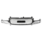 Replacement Silver Chrome Plastic Front Grille (See compatibility Chart)