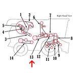 Drive Belt for John Deere S690, S680, S680HM, S690HM (H240895)