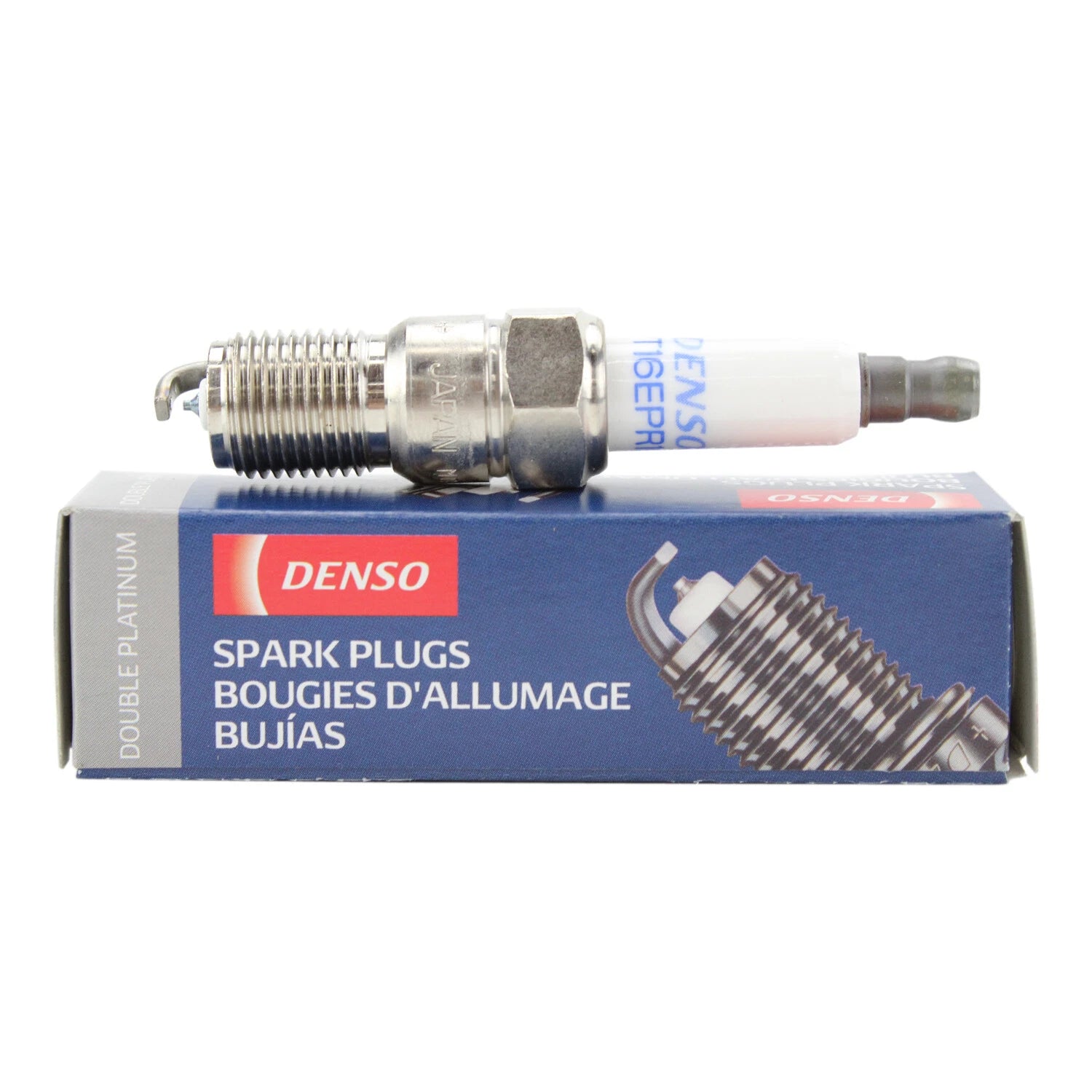 Gap 0.040 Spark Plug Set of 4 for Buick Chevy Ford Pontiac Mercedes Mercury - Denso 5091