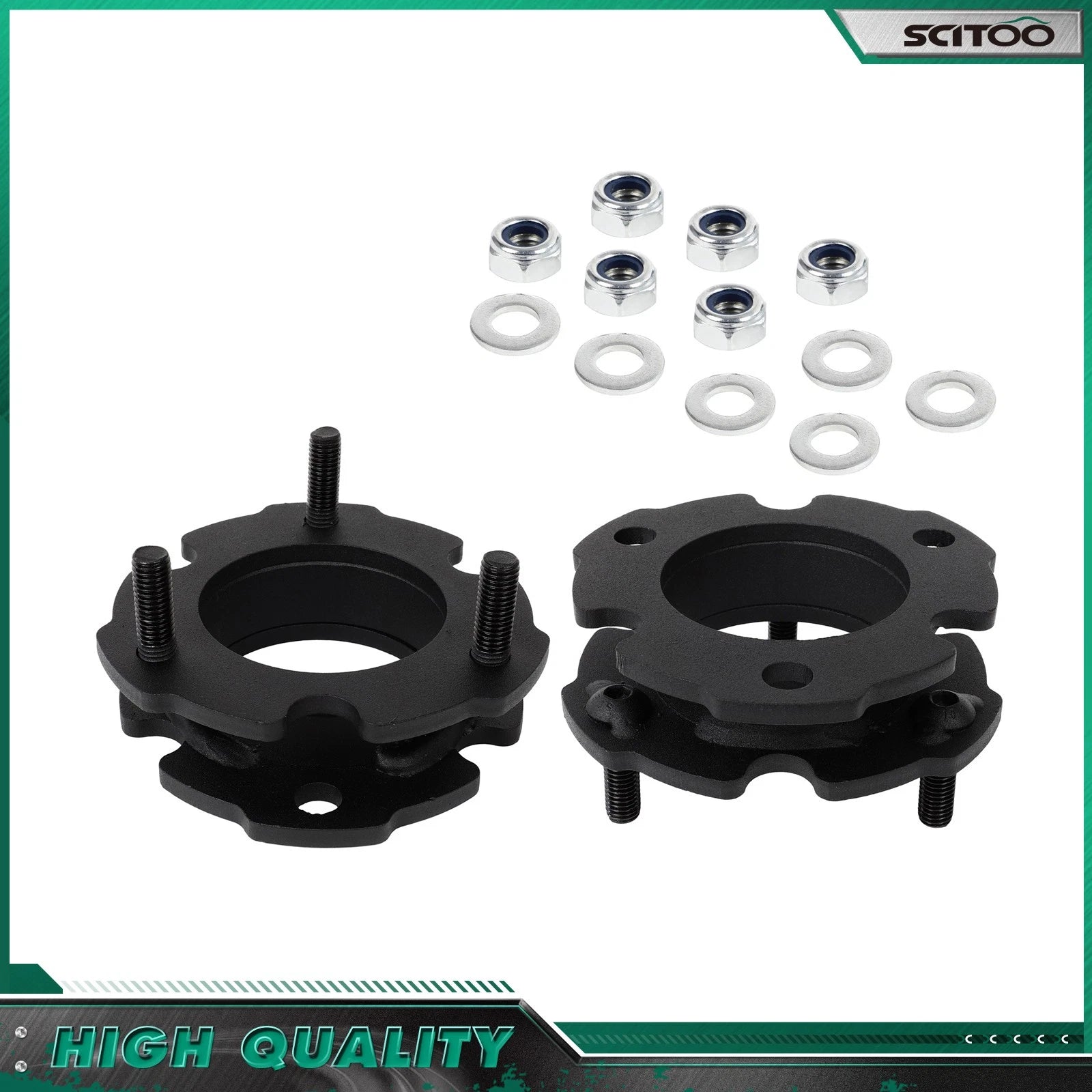 2X 2" Front Steel Leveling Kit for Chevrolet Colorado GMC Canyon (2015–2019)