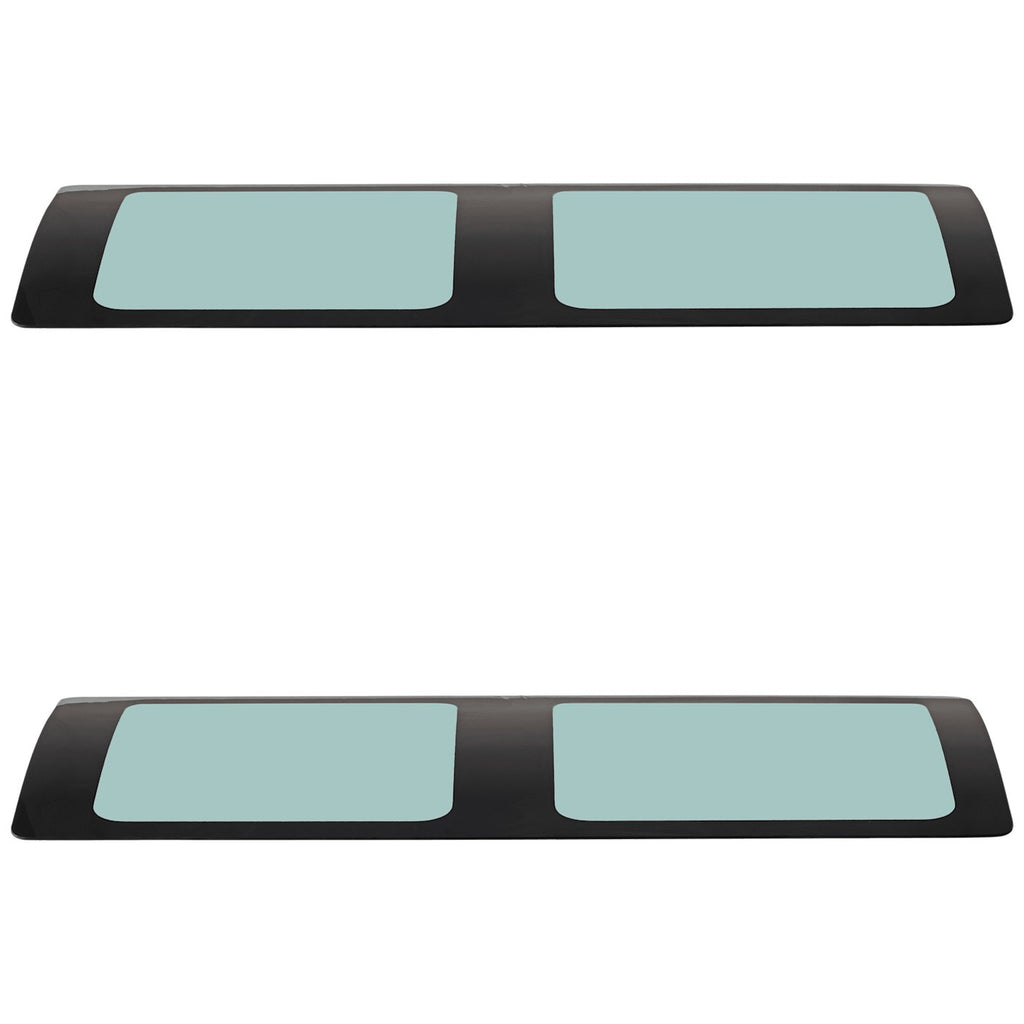 Set of 2 Door Glasses for Chevy Savana 2500